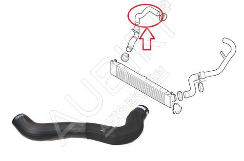 Ladeluftschlauch Fiat Ducato 2006-2011 2.3 vom Ladeluftkü. zur Drosselkl.