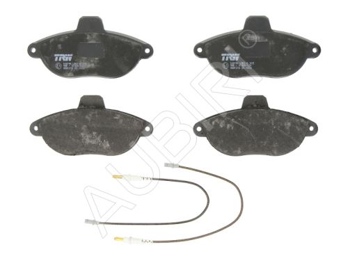 Bremsbeläge Fiat Scudo 1995-2006 vorne, 2-Sensoren, System BENDIX