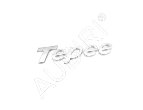 Schriftzug, Emblem " Tepee " Peugeot Bipper 2007-2016 hinten