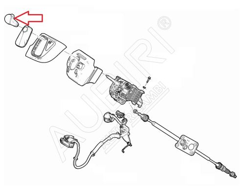 Schaltknauf Fiat Ducato ab 2021 Automatikgetriebe