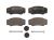 Bremsbeläge Fiat Ducato 1994-2006 vorne, 1-Sensor, Q18 Maxi