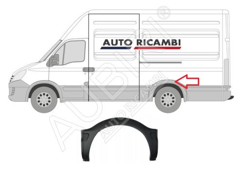 Rammschutzleiste Iveco Daily 2000-2014 links/rechts, Kotflügelleiste