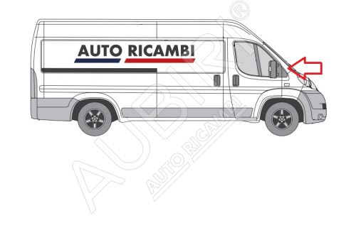 Rammschutzleiste Fiat Ducato 2006-2014 rechts A-Säule