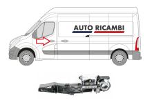 Türgriffmechanismus Renault Master ab 2010 links, Vordertür (1)