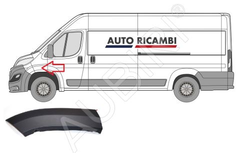 Rammschutzleiste Fiat Ducato ab 2014 links, Kotflügelleiste