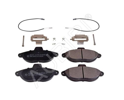 Bremsbeläge Fiat Scudo 1995-2006 vorne, 2-Sensoren, System BENDIX