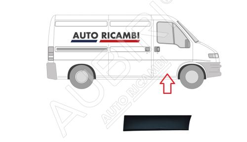 Rammschutzleiste Fiat Ducato 2002-2006 rechts, Haustür