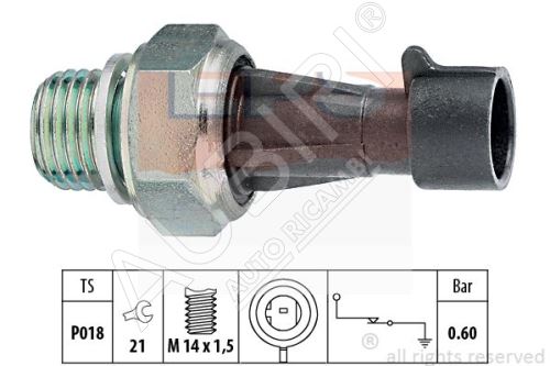 Öldrucksensor Iveco Daily ab 2000, Fiat Ducato ab 1994, EuroCargo