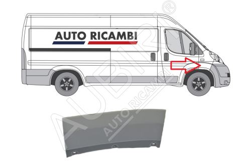 Rammschutzleiste Fiat Ducato 2006-2014 rechts, Kotflügelleiste