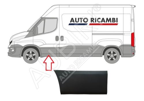 Rammschutzleiste Iveco Daily ab 2014 links, Haustür