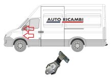 Vordertürscharnier Iveco Daily ab 2000 links/rechts, oben/unten (1)
