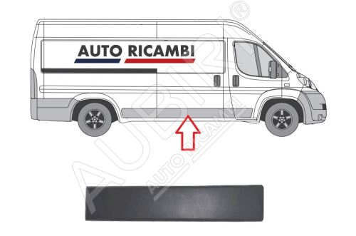 Rammschutzleiste Fiat Ducato ab 2006 rechts, Schiebetür 124cm