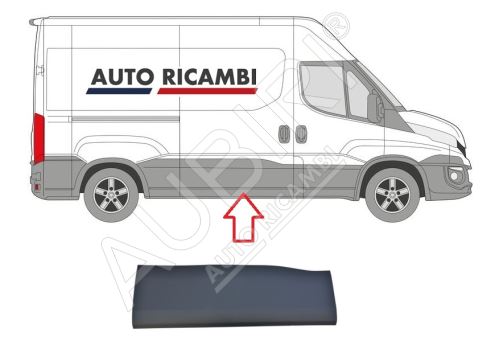 Rammschutzleiste Iveco Daily ab 2014 rechts, Schiebetür (3520/4100)