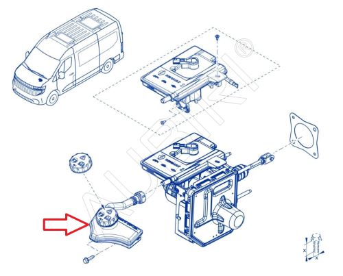 Bremsflüssigkeitsbehälter Renault Master IV ab 2024