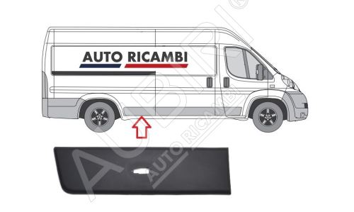 Rammschutzleiste Fiat Ducato ab 2006 rechts, vor dem Hinterrad, 80cm - Maxi