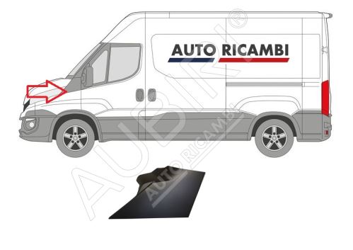 Rammschutzleiste Iveco Daily ab 2014 links, über dem Kotflügel