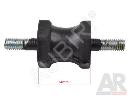Silentblock für AGR-Ventil (Luftfilter)Iveco Daily, Fiat Ducato 24mm