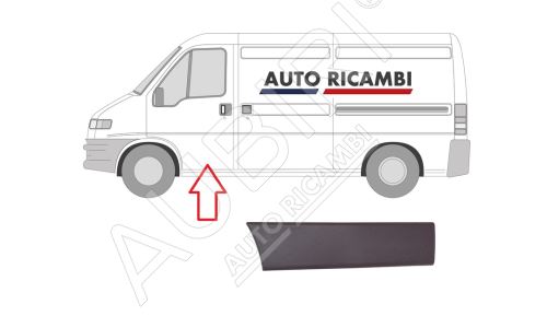 Rammschutzleiste Fiat Ducato 2002-2006 links, Haustür