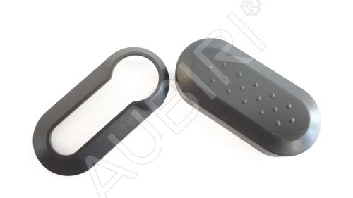 Schlüsselgehäuse Fiat Ducato, Jumper ab 2006 - ohne Knöpfe, Schwarz, ohne Elektronik