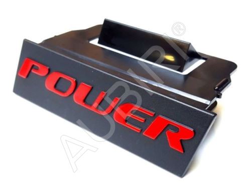 Schriftzug, Emblem Fiat Ducato 250 front grille "POWER"