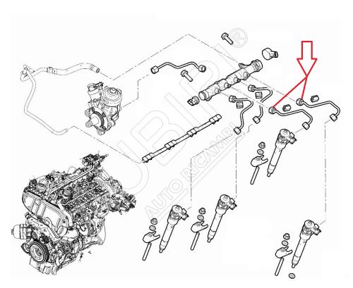 Kraftstoffrohr Fiat Ducato ab 2021 2.2D