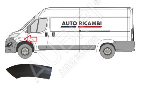 Rammschutzleiste Fiat Ducato ab 2014 links, Kotflügelleiste