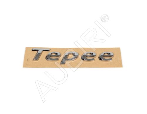 Schriftzug, Emblem Peugeot Partner Tepee 2008-2018 hinten