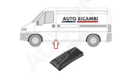 Rammschutzleiste Fiat Ducato 2001-2006 links/rechts, hinter der Haustür