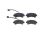 Bremsbeläge Fiat Ducato ab 2006 hinten, 2- Sensoren, 20Q, Typ Brembo