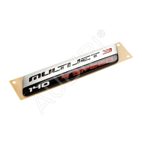 Schriftzug, Emblem "Multijet 3 140 Speed" Fiat Ducato ab 2021