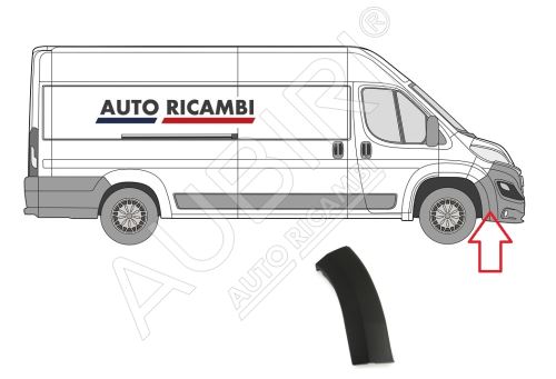 Rammschutzleiste Fiat Ducato ab 2014 rechts, Stossstange