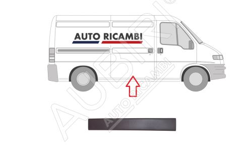 Rammschutzleiste Fiat Ducato 2002-2006 links/rechts, Schiebetür, 120 cm