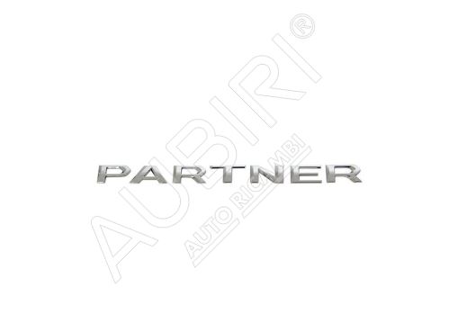 Schriftzug, Emblem "Partner" Peugeot Partner ab 2018