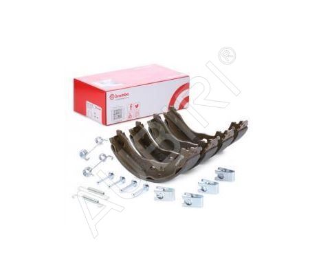 Bremsbackensatz Fiat Ducato ab 2006 hinten, 172 mm, mit Zubehör
