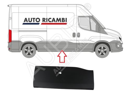 Rammschutzleiste Iveco Daily ab 2014 rechts, Schiebetür (3520/4100)