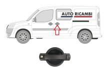 Außen Schiebetürgriff Fiat Doblo 2000-2010 links Schwarz (1)