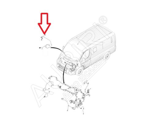 Kabelbaum DPF-Filter Citroën Jumper, Boxer 2011-2016 2.2D