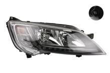 Scheinwerfer vorne Fiat Ducato ab 2014 rechts Silberrahmen H7+H7, LED ohne Steuergerät