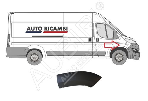 Rammschutzleiste Fiat Ducato ab 2014 rechts, Kotflügelleiste