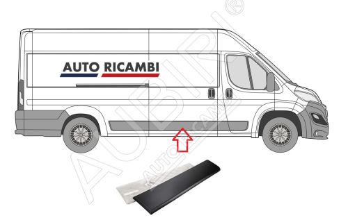 Rammschutzleiste Fiat Ducato ab 2014 Schiebetür, rechts