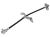 Bremsschlauch Ford Transit 2000-2006 vorne, links, 449 mm, M10/M10