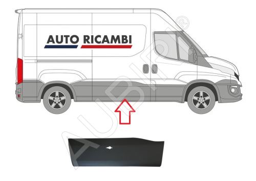 Rammschutzleiste Iveco Daily ab 2014 rechts, Schiebetür (3520/4100)