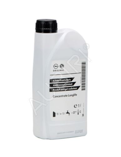 Kühlerfrostschutz OPEL DEX-COOL G33 1L, Konzentrat, 1:1= -37, blau/grün.