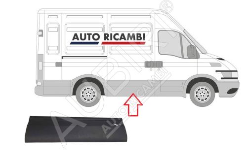 Rammschutzleiste Iveco Daily 2000-2014 rechts, Schiebetür