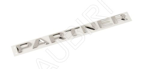 Schriftzug, Emblem "Partner" Peugeot Partner ab 2018