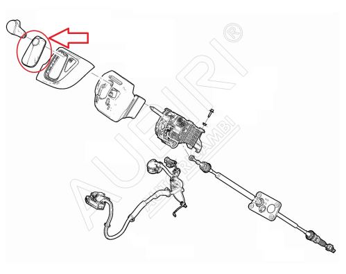 Schalthebelmanschette Fiat Ducato ab 2021 Automatikgetriebe