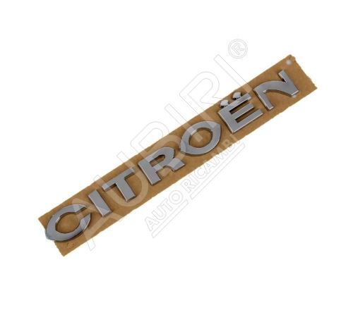 Schriftzug, Emblem "CITROËN " Citroën Berlingo 2008-2018 hinten, 1-flügelige Türen