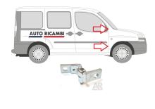 Scharnier Vordertüren Fiat Doblo 2000-2010 links oben/unten (2)