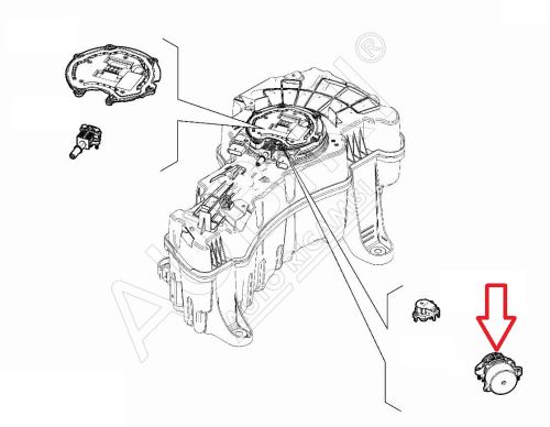 ADBlue-Pumpe Fiat Doblo 2015-2022 1.3/1.6D