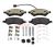 Bremsbeläge Fiat Ducato, Jumper, Boxer, Movano ab 2023 Front, mit Zubehör
